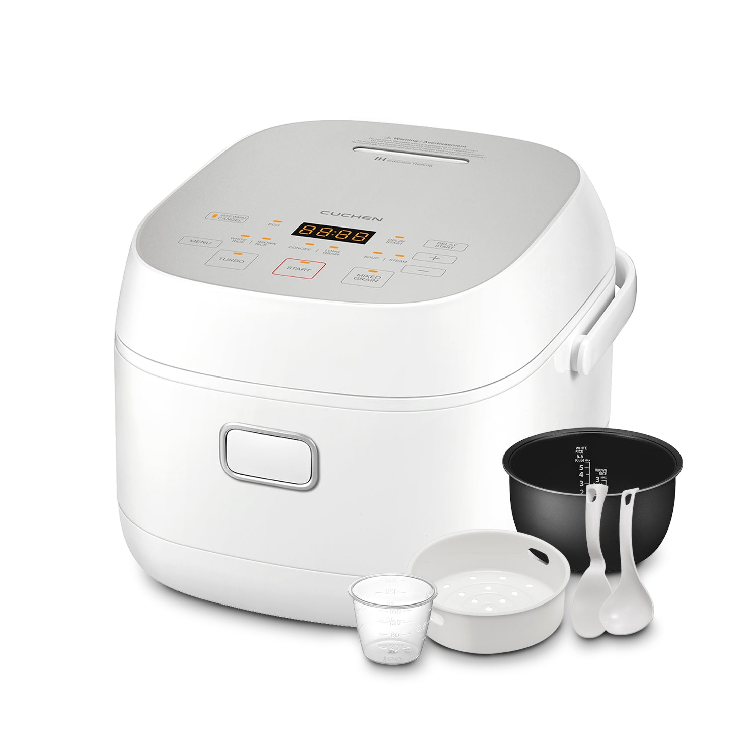 5.5-Cup (6 Person) IH Induction Heating Rice Cooker (CRH-Q0601WUS)