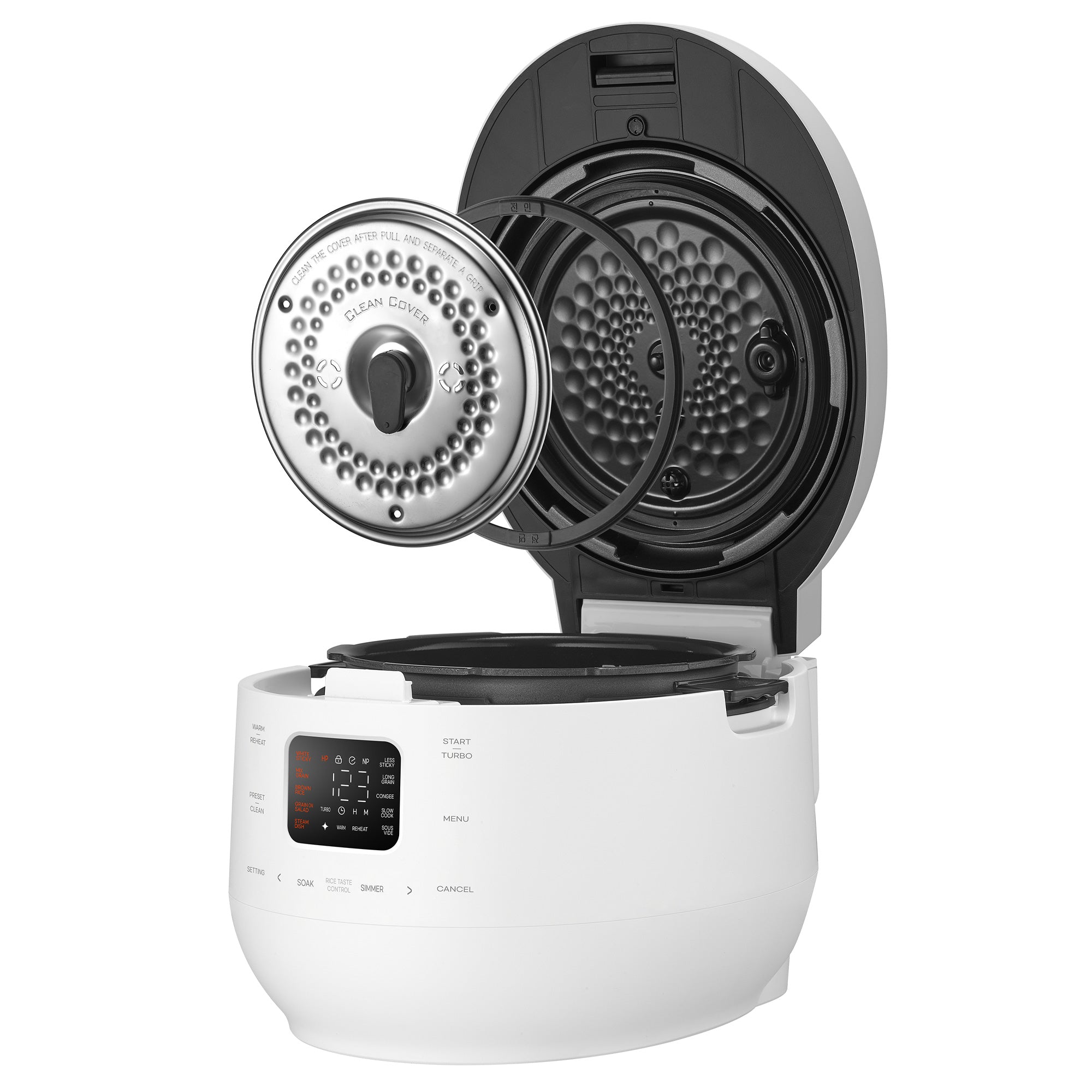 10-Cup (10 Person) Heating Dual Pressure Rice Cooker (CRS-FWK1040WUS)