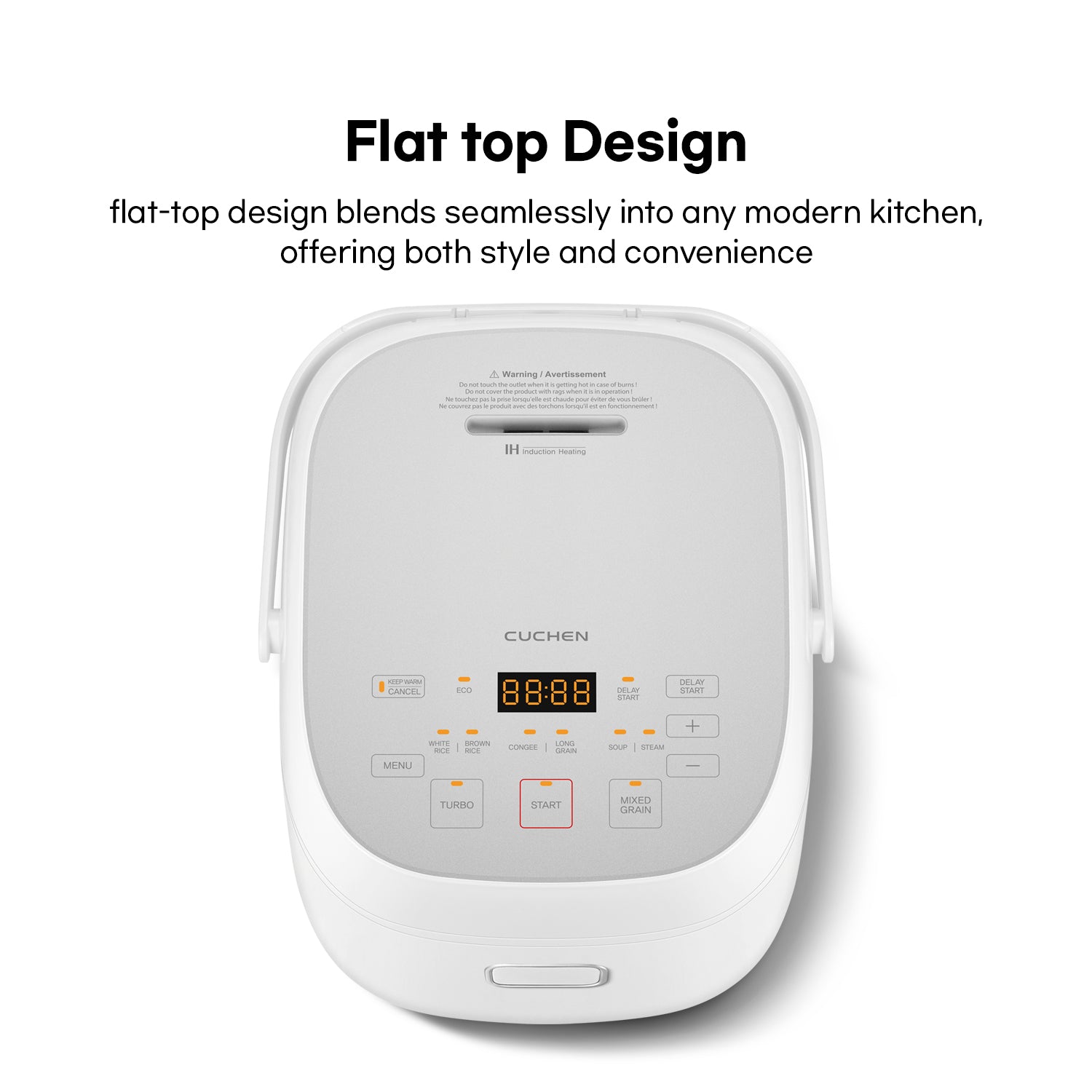 5.5-Cup (6 Person) IH Induction Heating Rice Cooker (CRH-Q0601WUS)