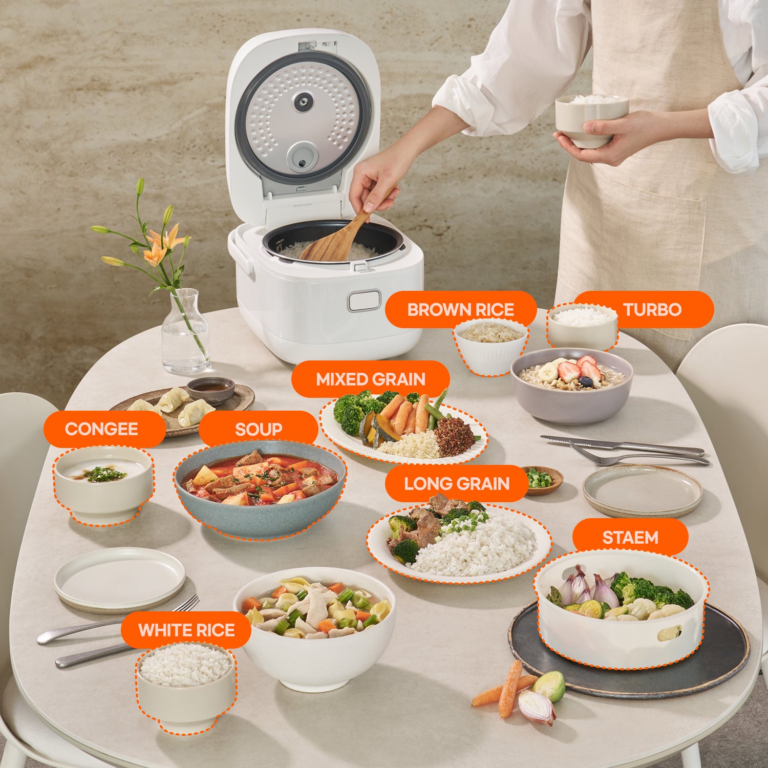 5.5-Cup (6 Person) IH Induction Heating Rice Cooker (CRH-Q0601WUS)