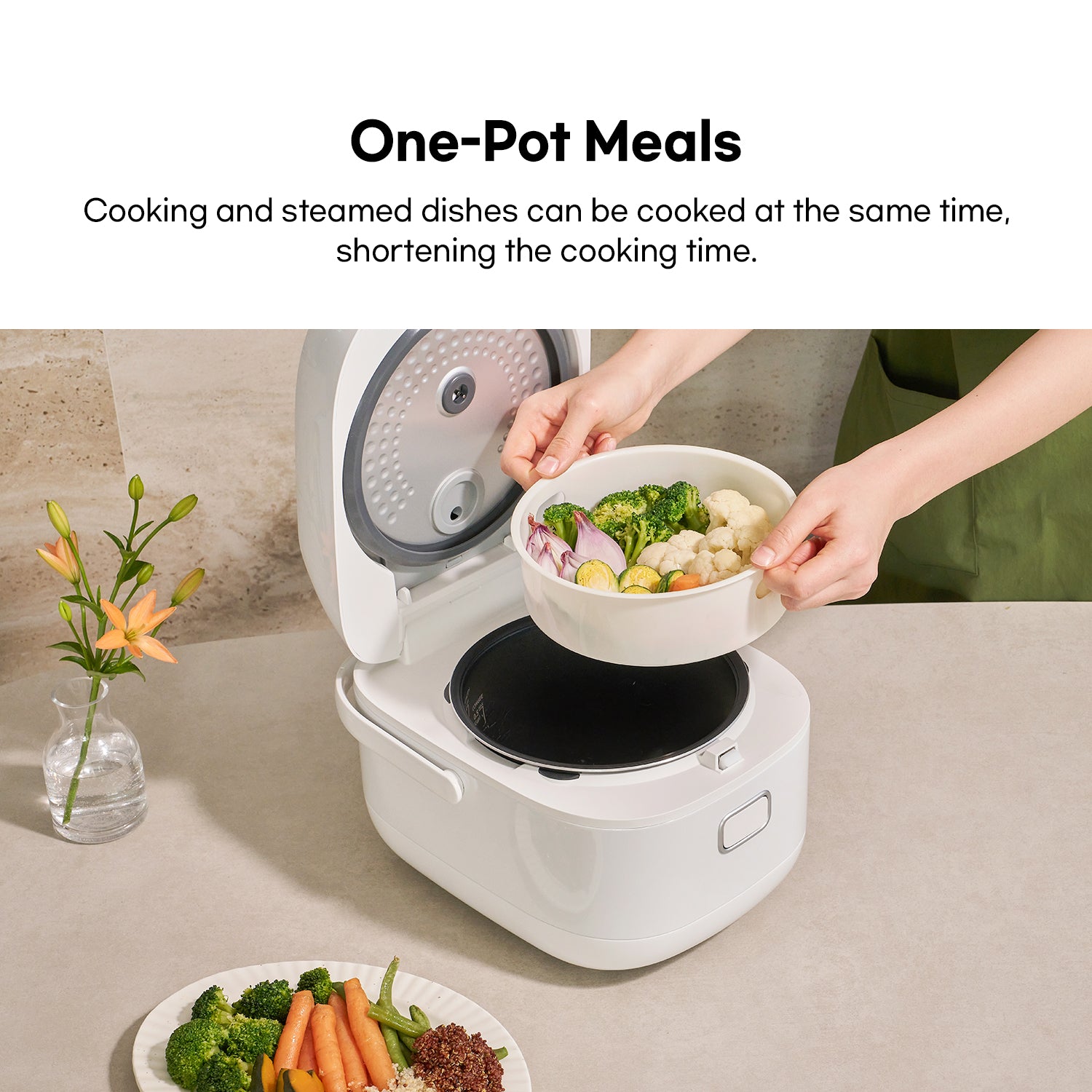 5.5-Cup (6 Person) IH Induction Heating Rice Cooker (CRH-Q0601WUS)