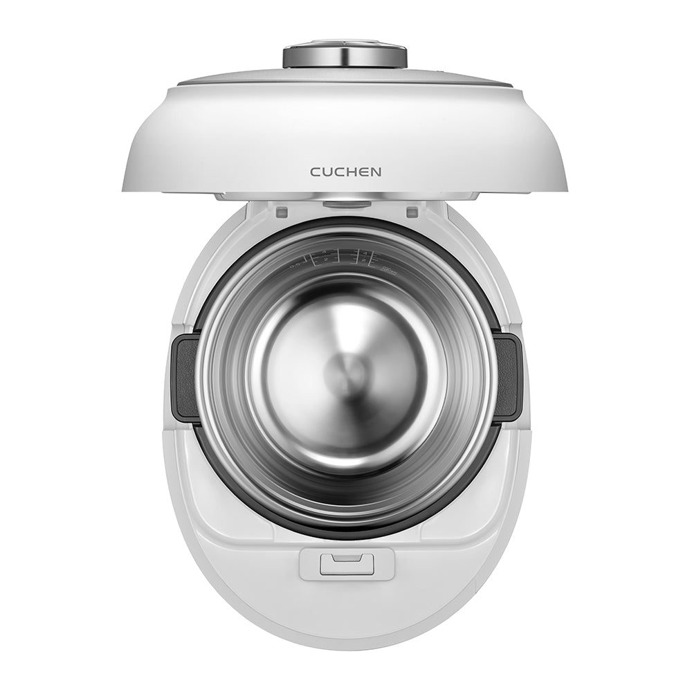 White Cuchen food processor on a white background