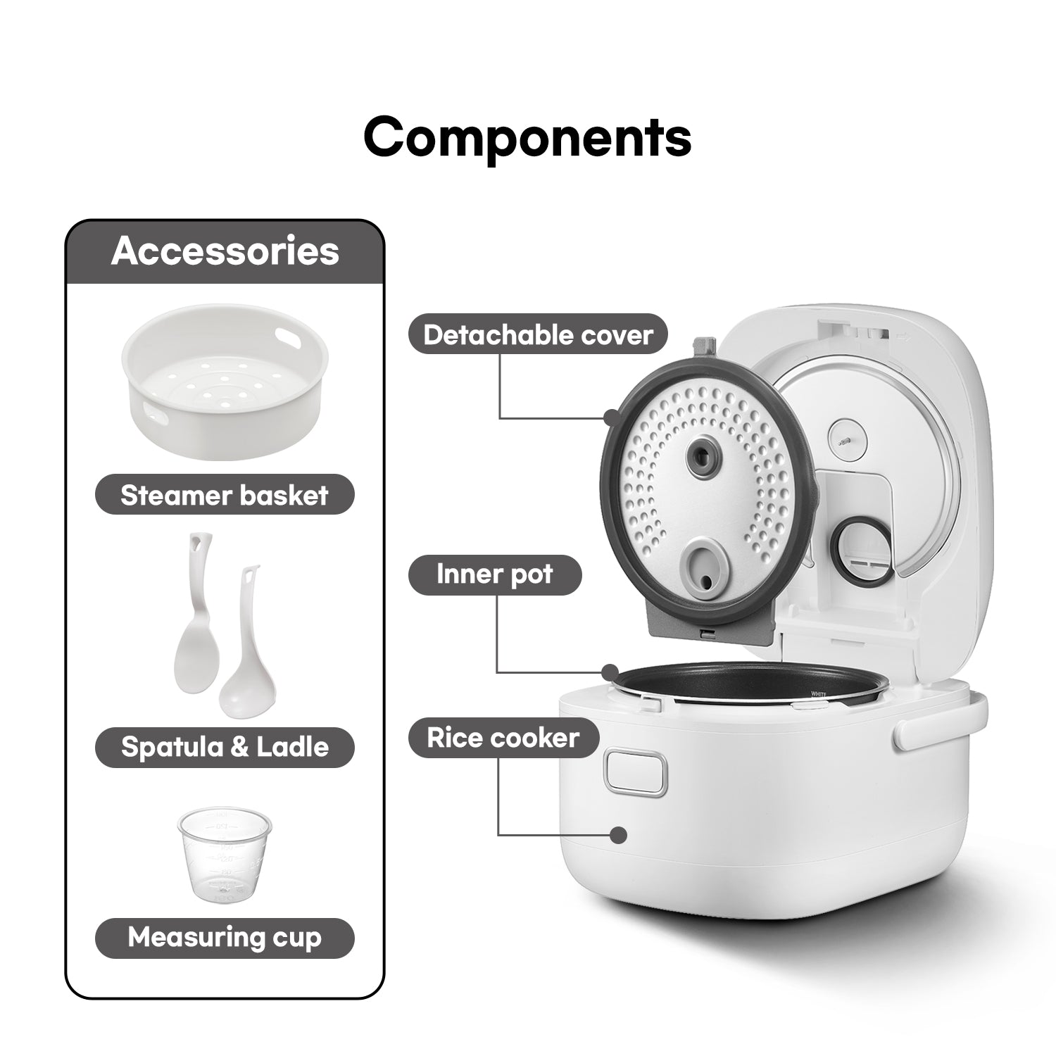 5.5-Cup (6 Person) IH Induction Heating Rice Cooker (CRH-Q0601WUS)