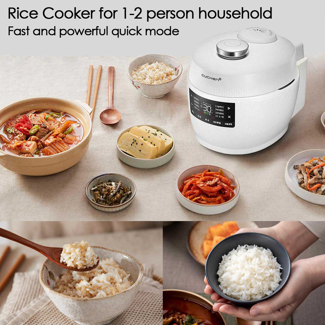 [CERTIFIED RENEWED] 3-Cup (3 Person) IH Pressure Rice Cooker (CRT-PQWK0340WUS-RE)