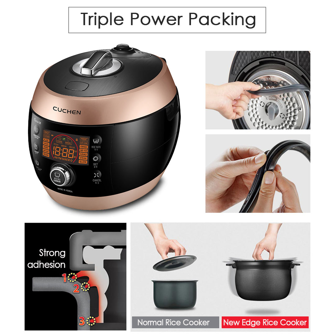 6-Cup (6 Person) Heating Pressure Rice Cooker (CJS-FD0600RVUS)